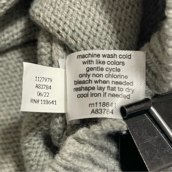 Lane Bryant Classic Long Sleeve Cowl Neck Fair Isle Pullover Size 14/16 - Picture 6 of 8